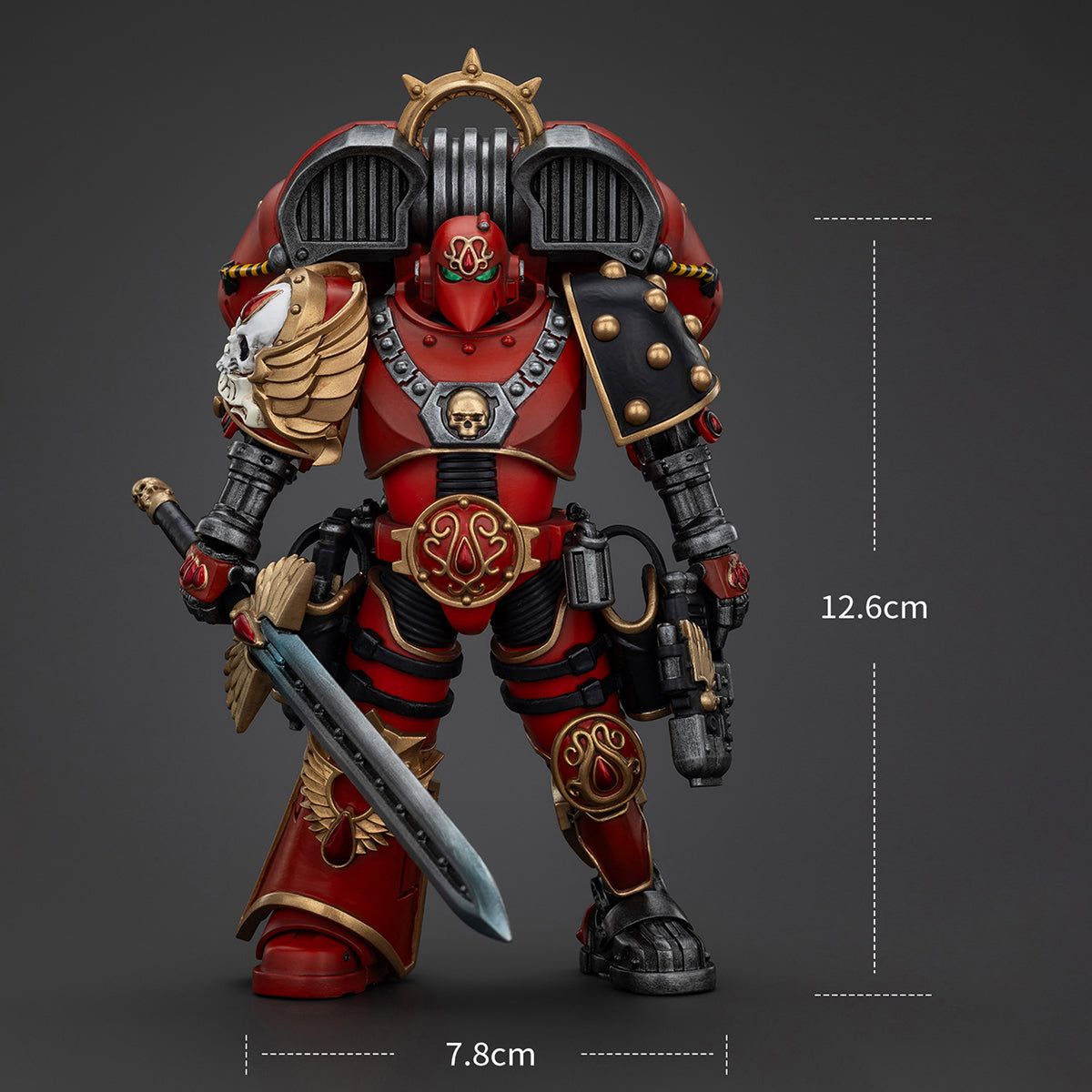 JOYTOY Warhammer The Horus Heresy 1/18 Blood Angels Dominion Zephon Action Figure