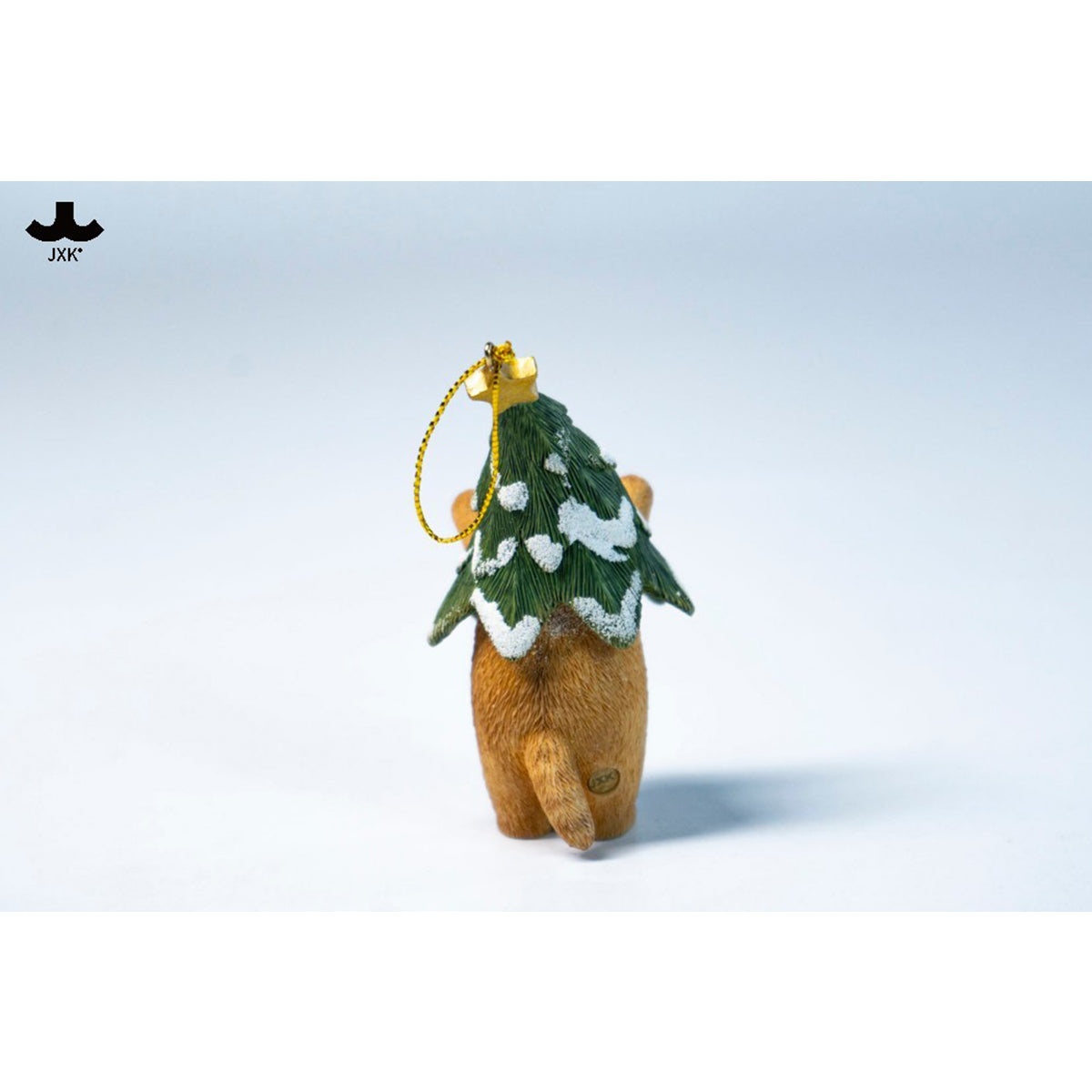 JXK Christmas Cat Tree Static Expertly Hand-Painted Lifelike Animal Figurine