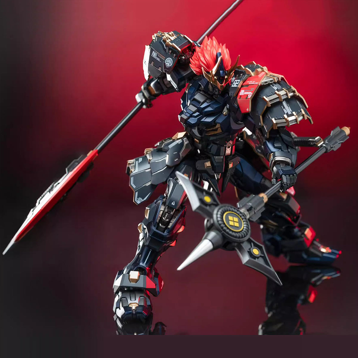 MOSHOW Premium Class The Tiger Of Kai Takeda Shingen 1/72 Scale Mecha Action Figure
