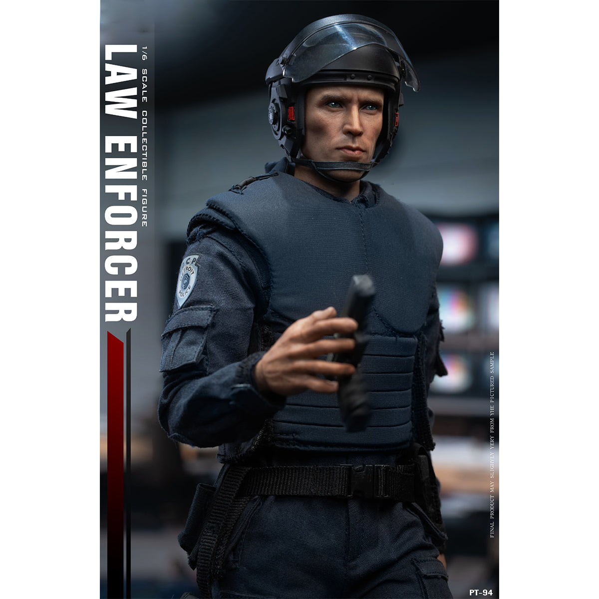 PRESENT TOYS Collectible Toy Series - Law Enforcer Action Figures