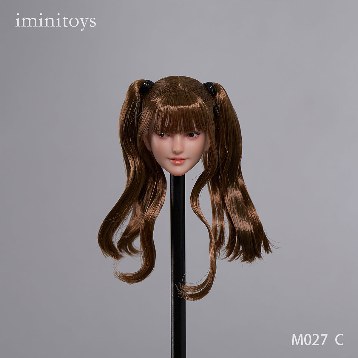 Iminitoys Xuan - Lolita Girl with Movable Eye Doll Head Sculpt Accessory Fit 1/6 Scale 12-inches Figure