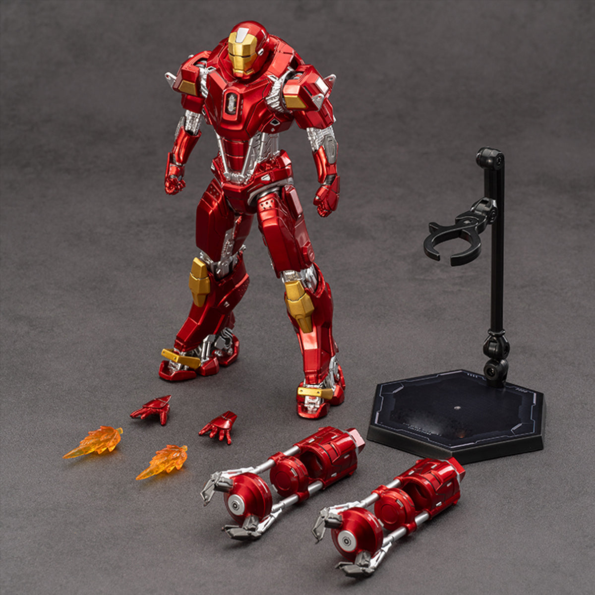 ZD Toys ZD, Iron Man MK35, Non-Luminous Version, Action Figure Full Set
