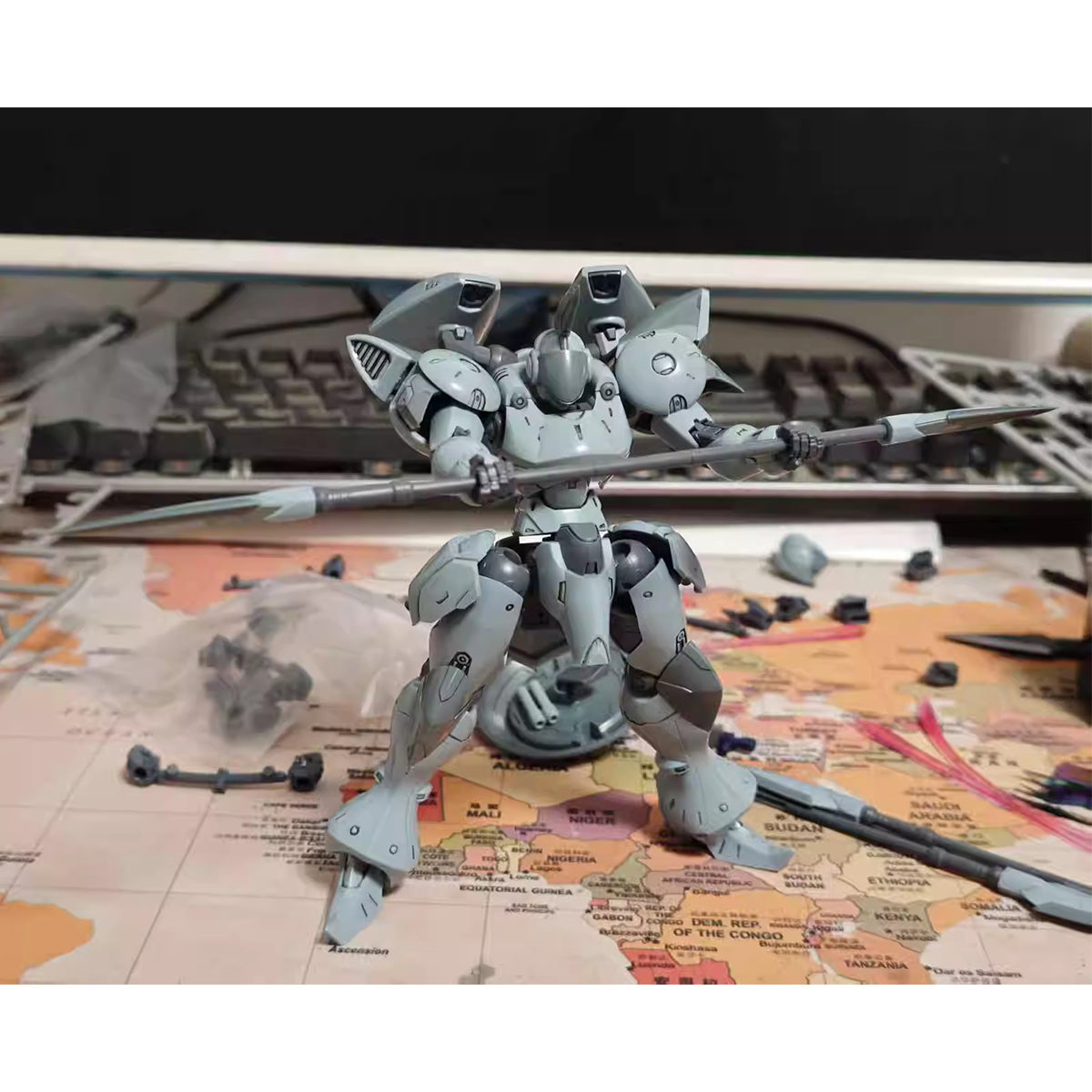 Sheik Mainland Super Cavalry Actaeon (Dual Head Sculpts) 1/144 Scale Assembly Model Kits