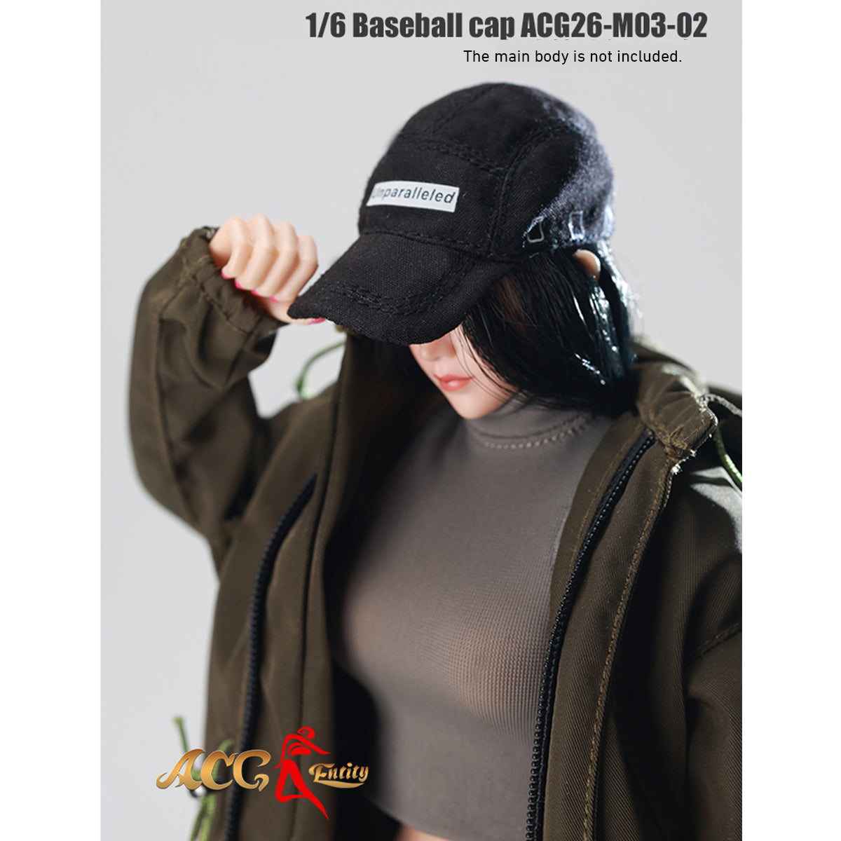 JIAOUDOLL Baseball Cap Trendy Peaked Cap ACG26-M03-02 1/6 Scale Doll Accessory Fit Action Figure