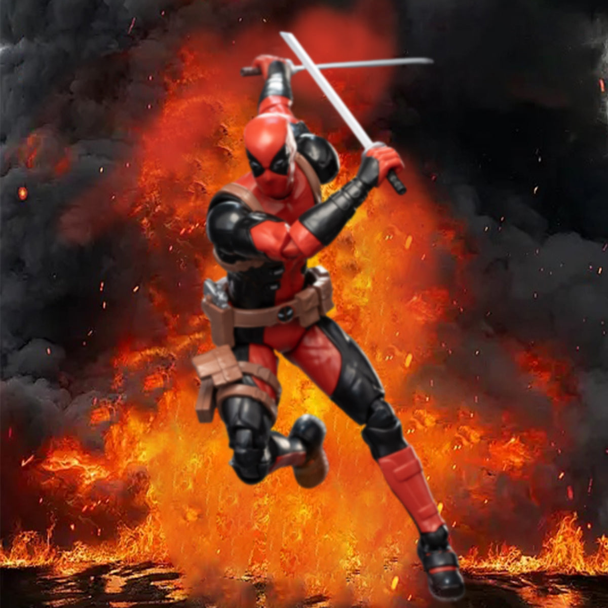 Fondjoy 1/12 Marval Quick-Assembly Series DeadPool MV24202 Model Kits