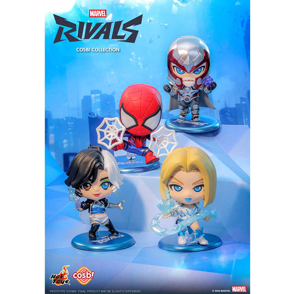 Hot Toys Marvel Rivals Cosbi Bobble-Head Collection CBX328 Blind Box