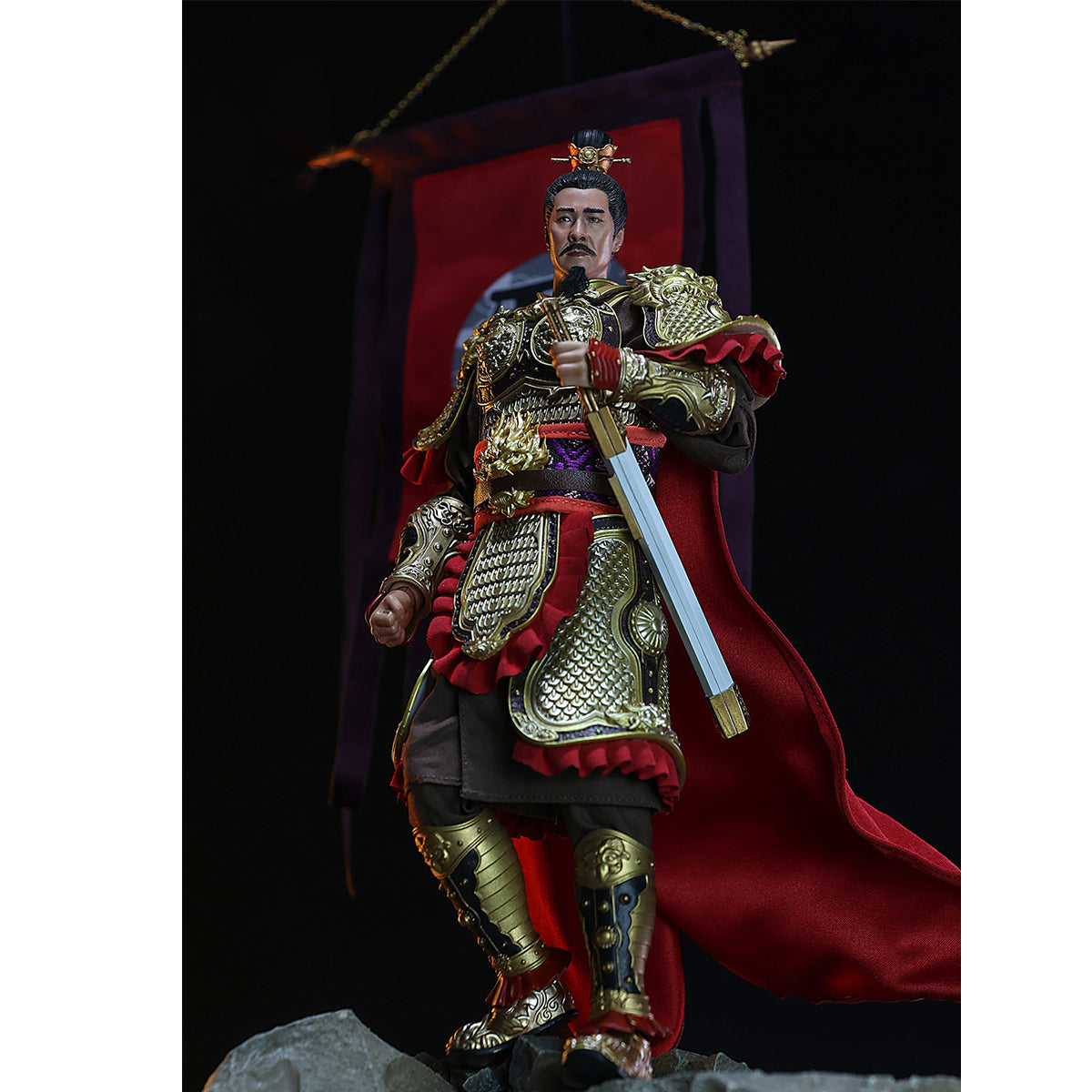Qian Kun MODEL Liu Bei Xuande Action Figure Single Edition