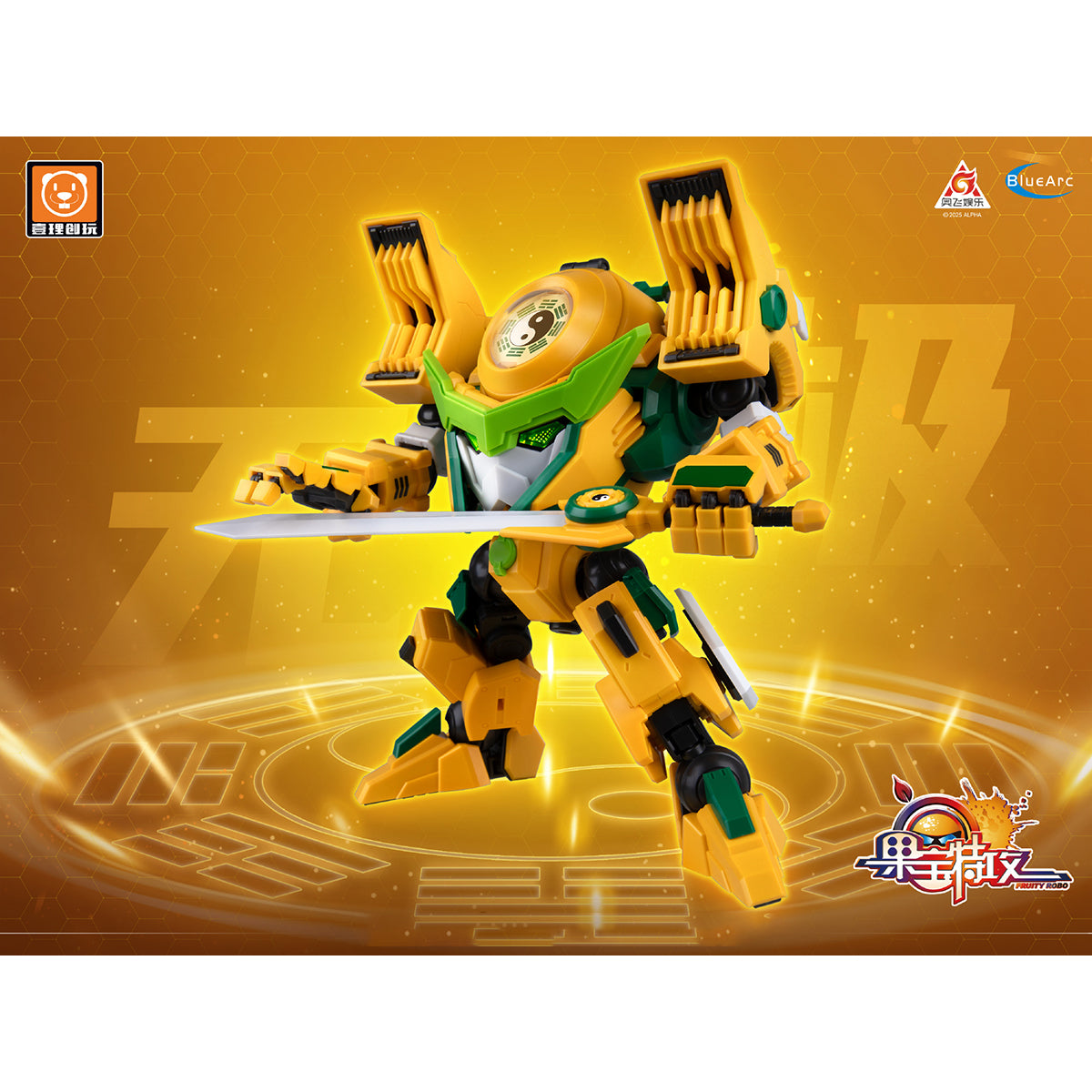 Yili Chuangwan FRUITY ROBO FR-M03 Banana Guardian Animation Assembly Model Kits