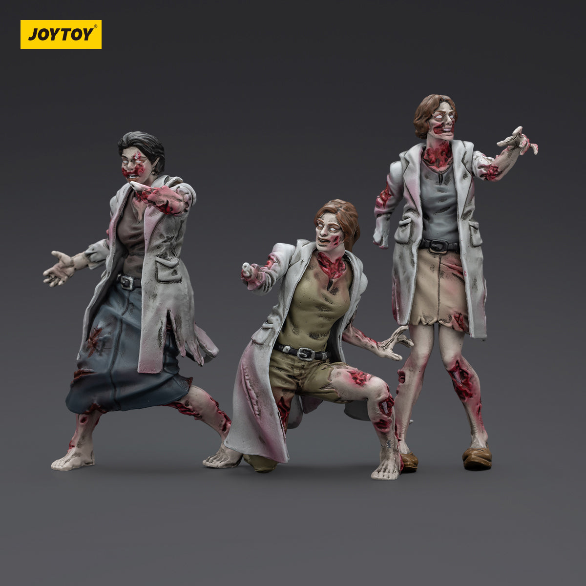 (Only Shipped to the US) JOYTOY 1/25 Dark Source Zombie Figure Medics JT01628 Action Figures