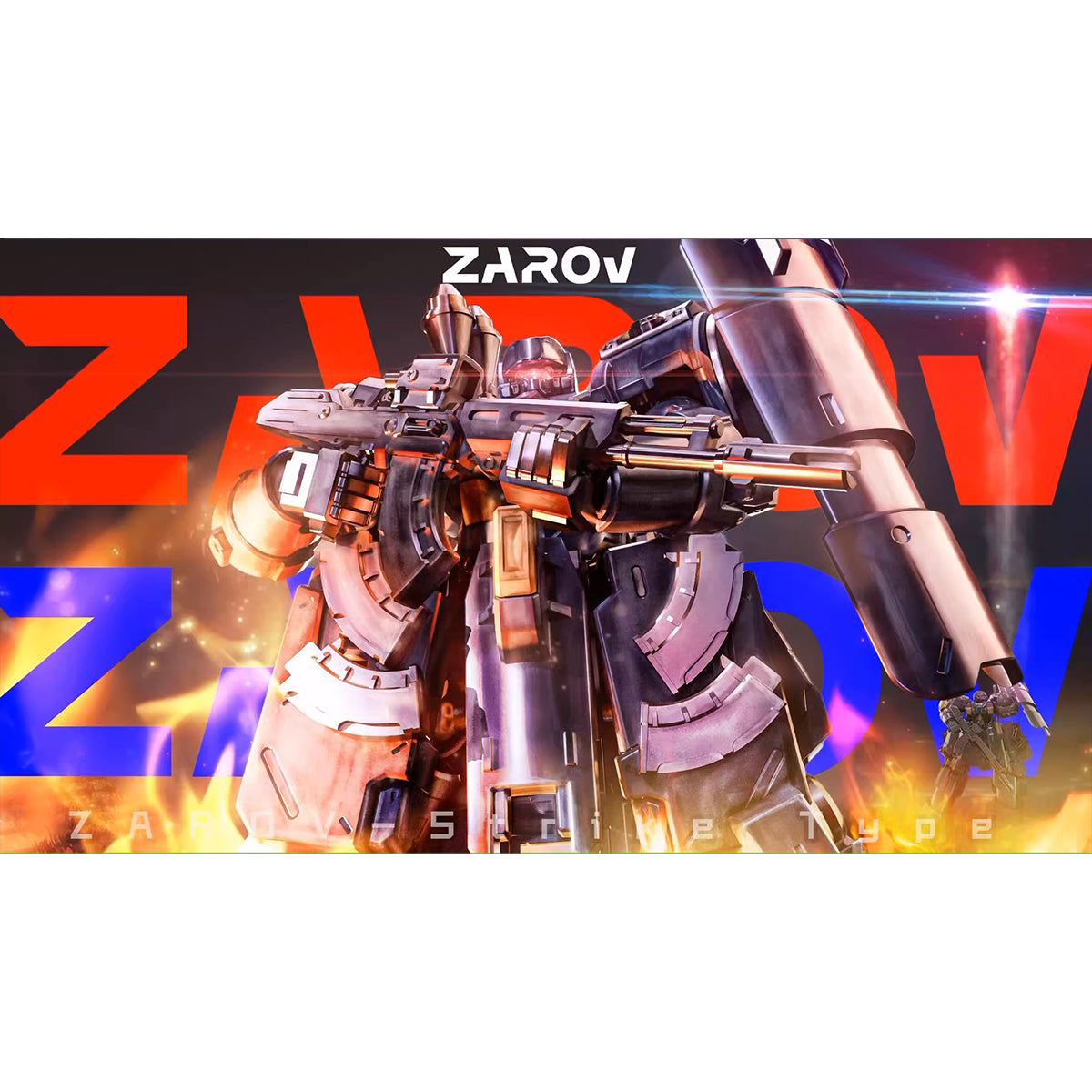 Sheik Mainland 1/144 Ultra Action Trooper: Zarov M1 Marine Type Assembly Model Kits