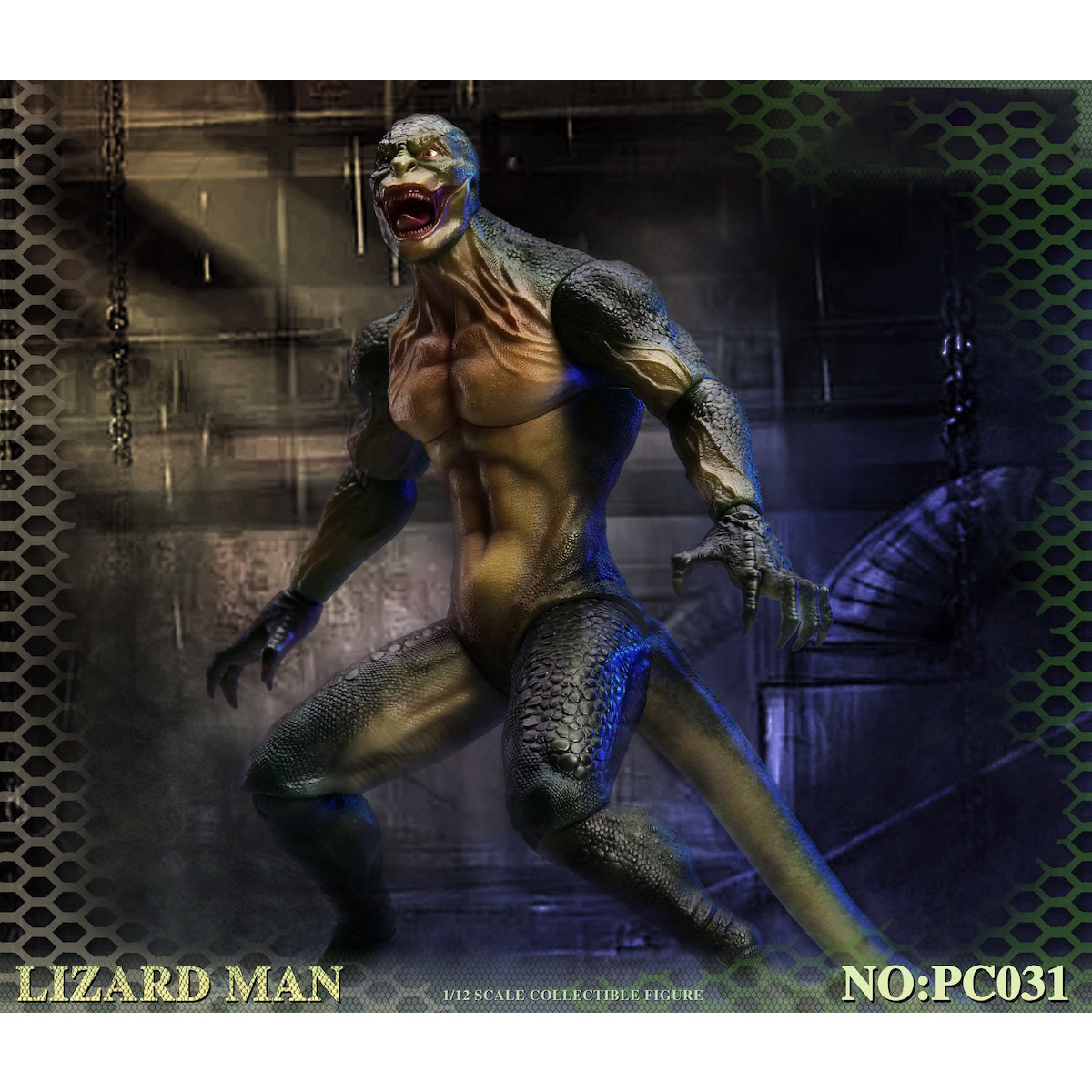 PCTOYS, Lizard Man, Action Figure Full Set
