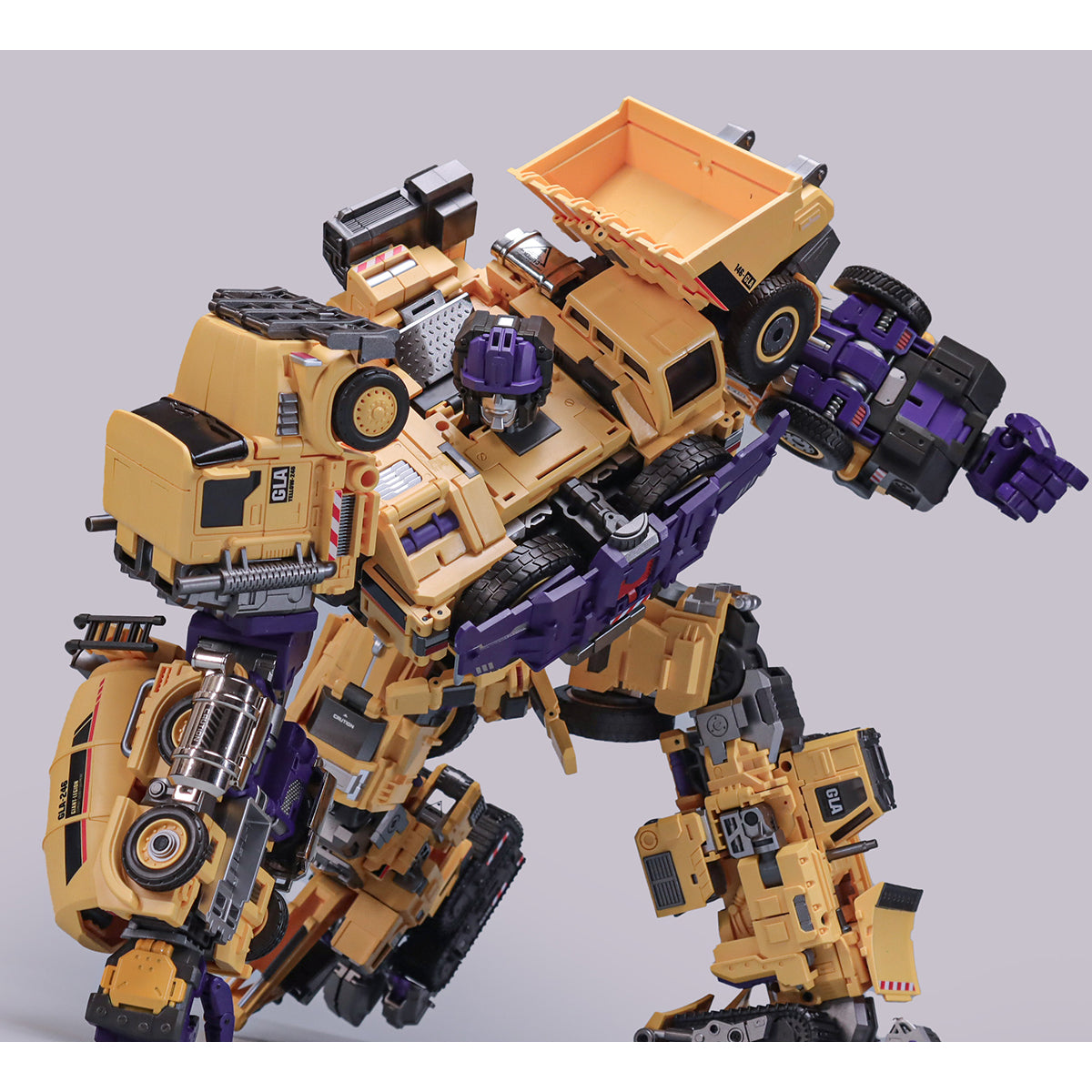 Mecha Invasion GLA-01-06Y Titan of Creation Yellow Edition Set Transformable Action Figure