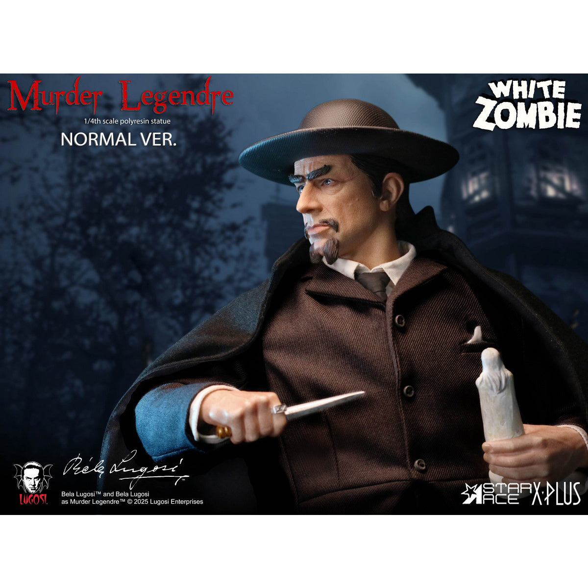 STAR ACE Toys White Zombie Normal Edition Polyresin Statue