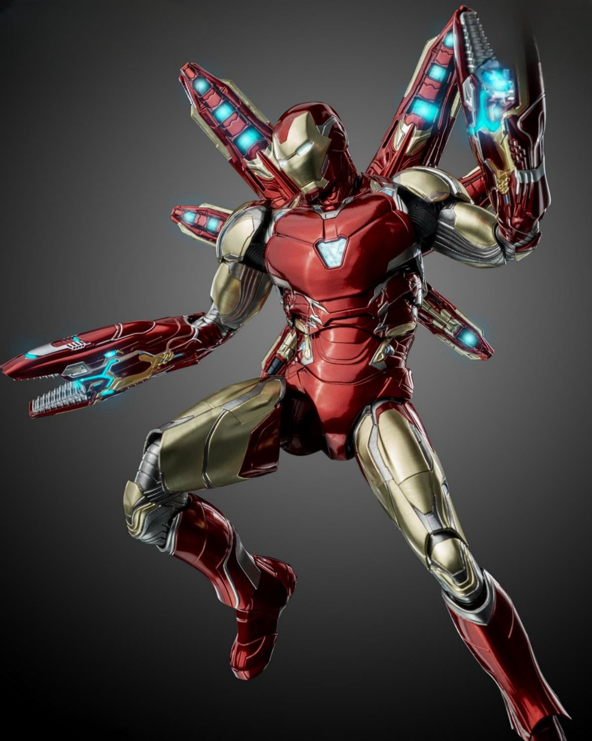 Threezero, DXL Iron Man Mark 85, Action Figures