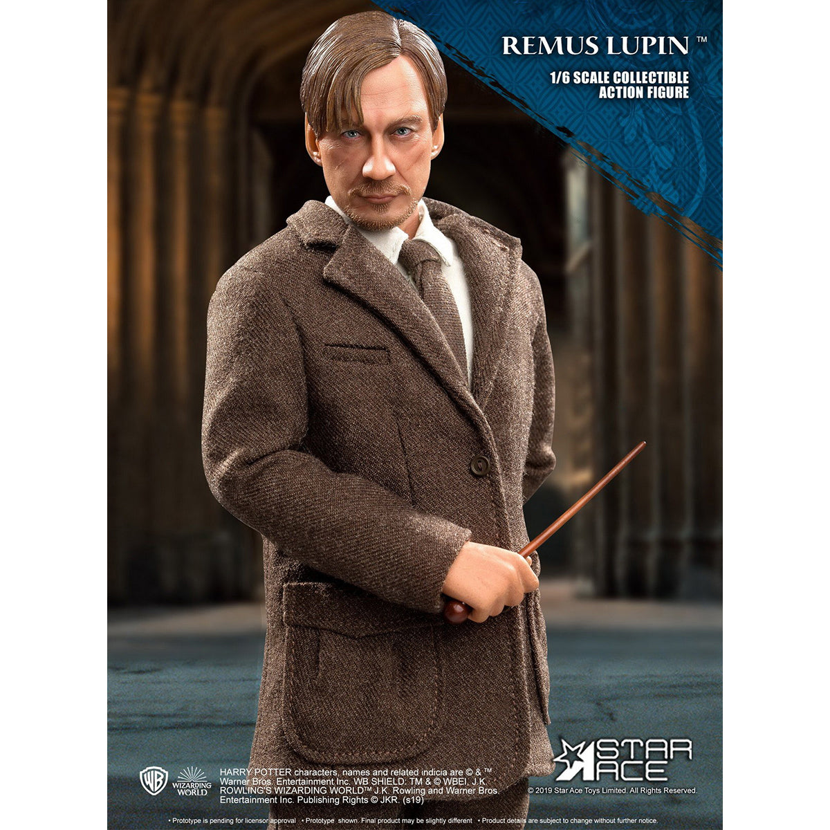 STAR ACE Toys Harry Potter: LuPin Professor Deluxe Ddition Action Figure