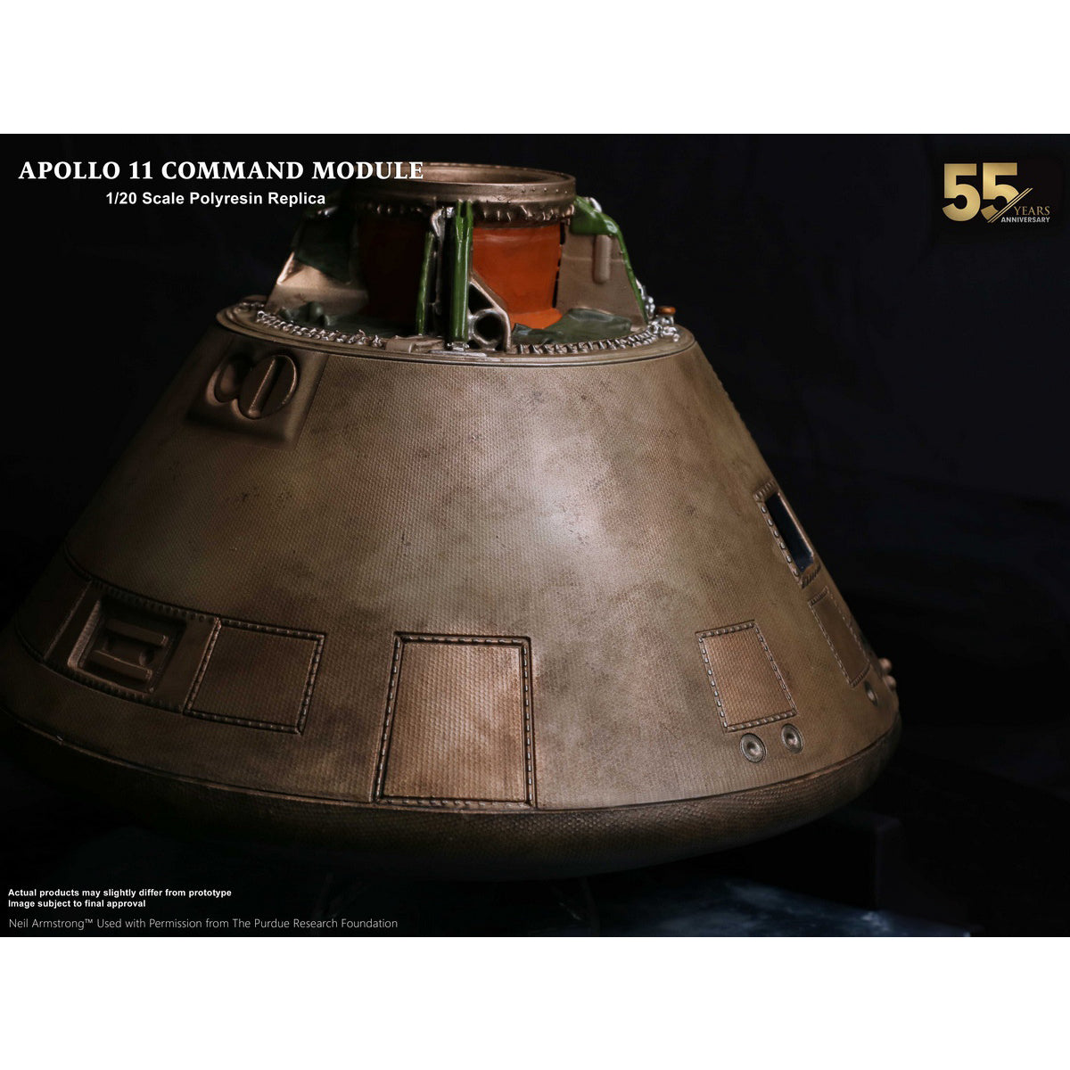 STAR ACE Toys Resin Series Apollo 11 Command Return Capsule Regular Edition Statue
