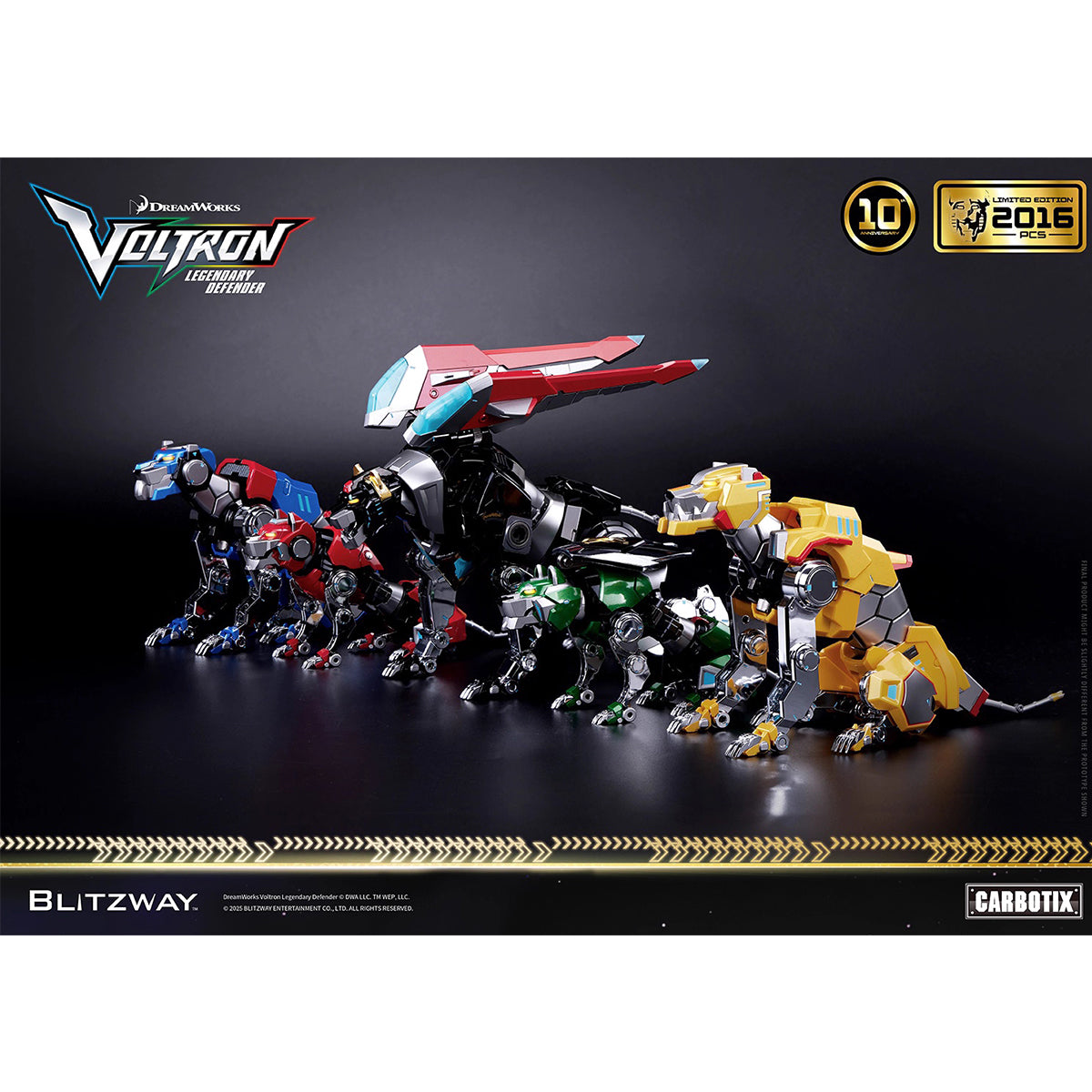 Blitzway Voltron: Legendary Defender Standard Edition BW-CA-11302 Action Figure