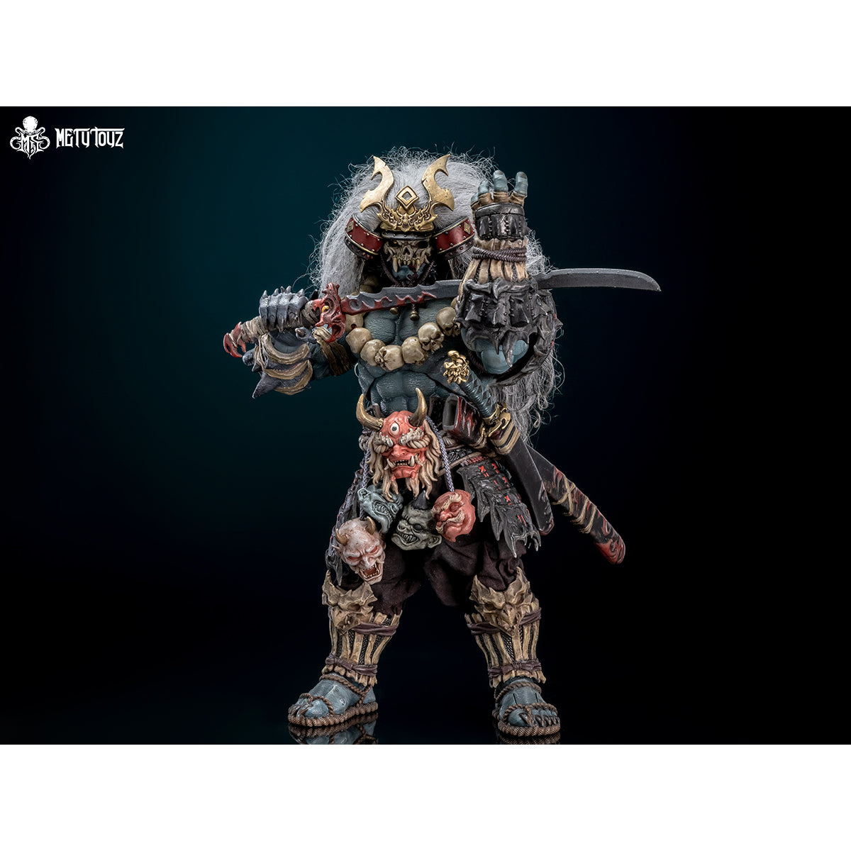 Metytoyz Demon Slayer Shura Takikawa Onimusha 1/10 Scale Action Figure