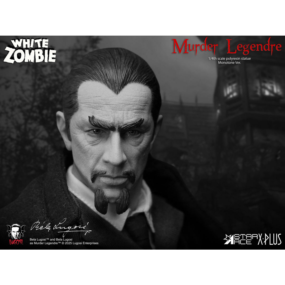 STAR ACE Toys, White Zombie Black & White Version, Art Statue