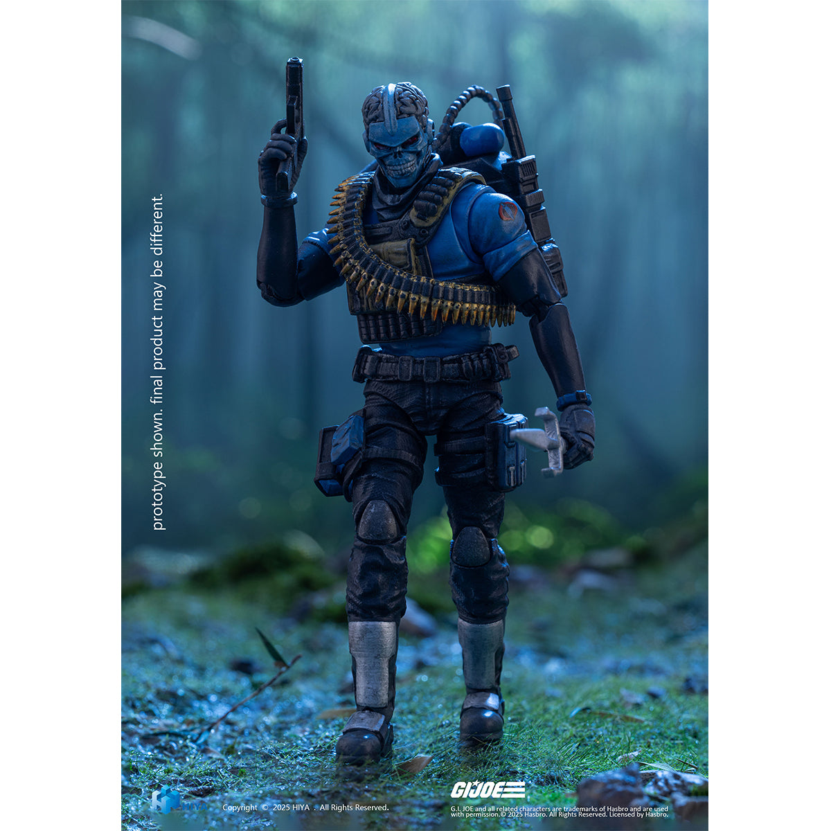 HIYA EXQUISITE MINI, G.I. Joe Shooter Cobra, Action Figure