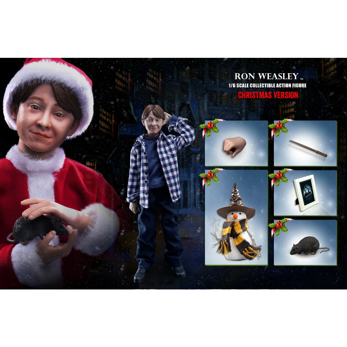 STAR ACE Toys Child Christmas Series Ron Action Figures