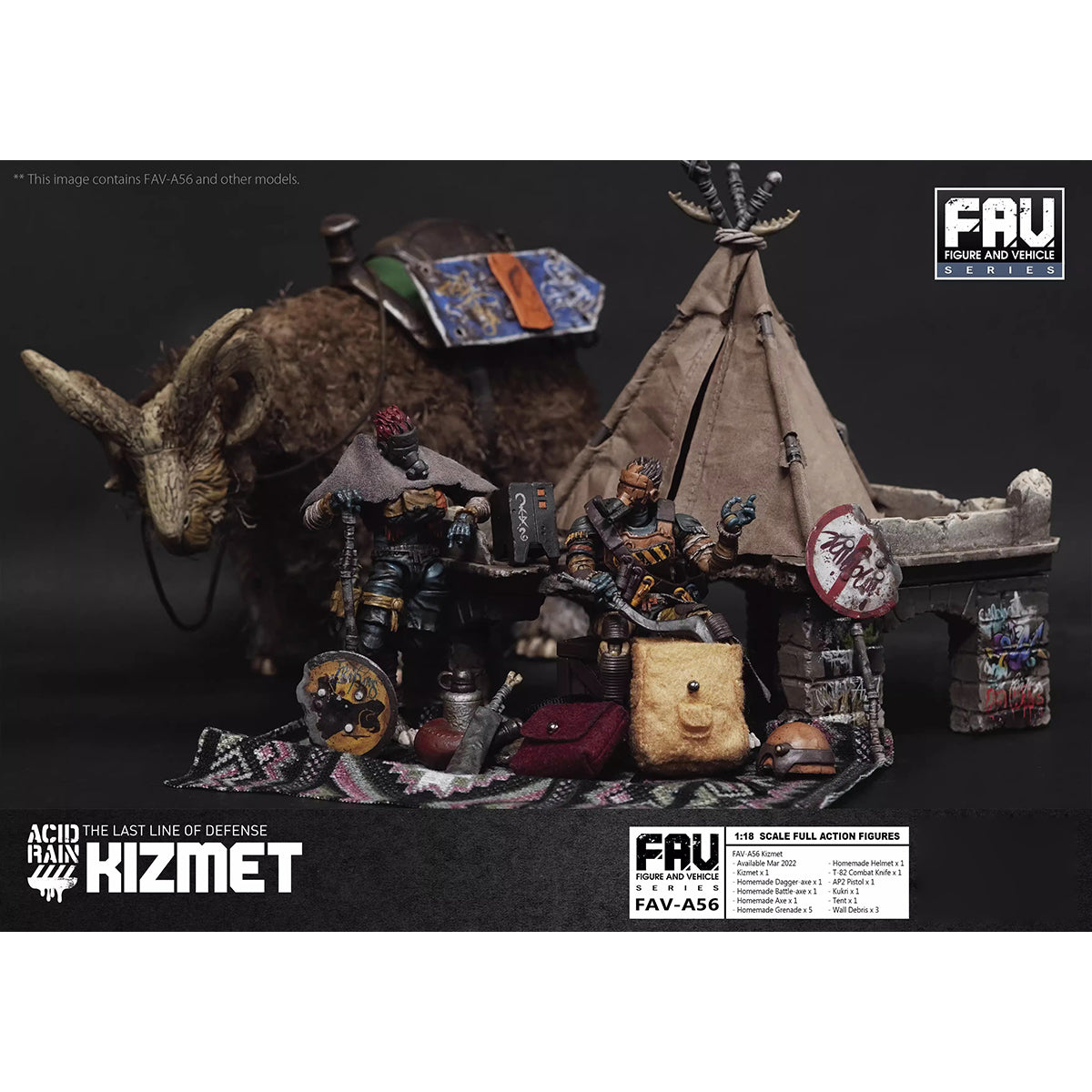 TOY ALLIANCE Acid Rain World Kizmet Action Figure
