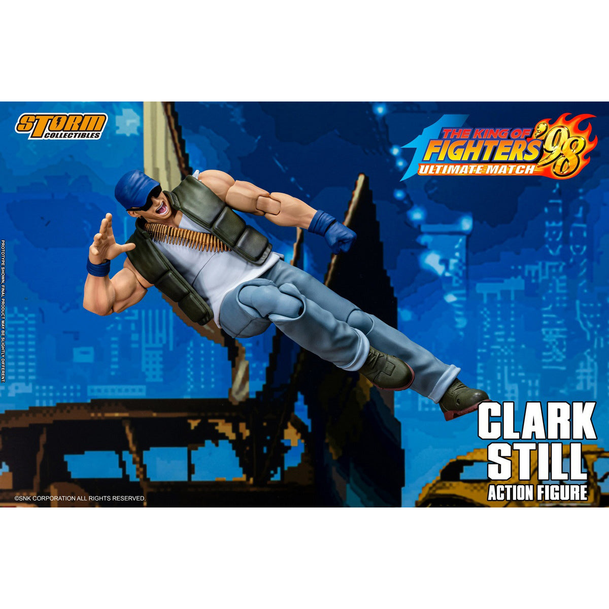Storm Collectibles SKKF17 KOF 98UM SKKF17 CLARK STILL Action Figure