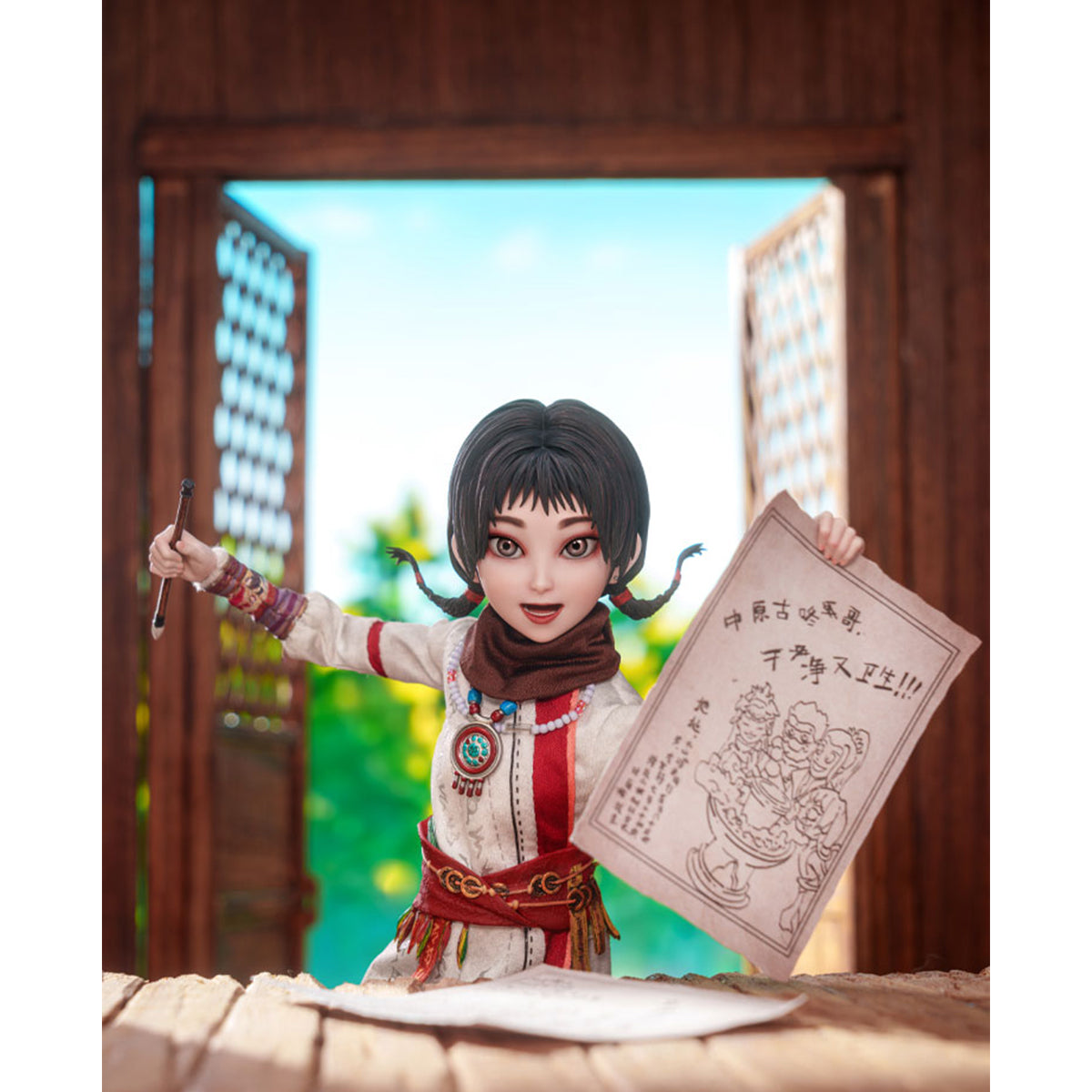 Cosmic Creations Outlaw Monkeys: Hou Qing CC9139 & Ying Gou CC9139 1/6 Scale Action Figure