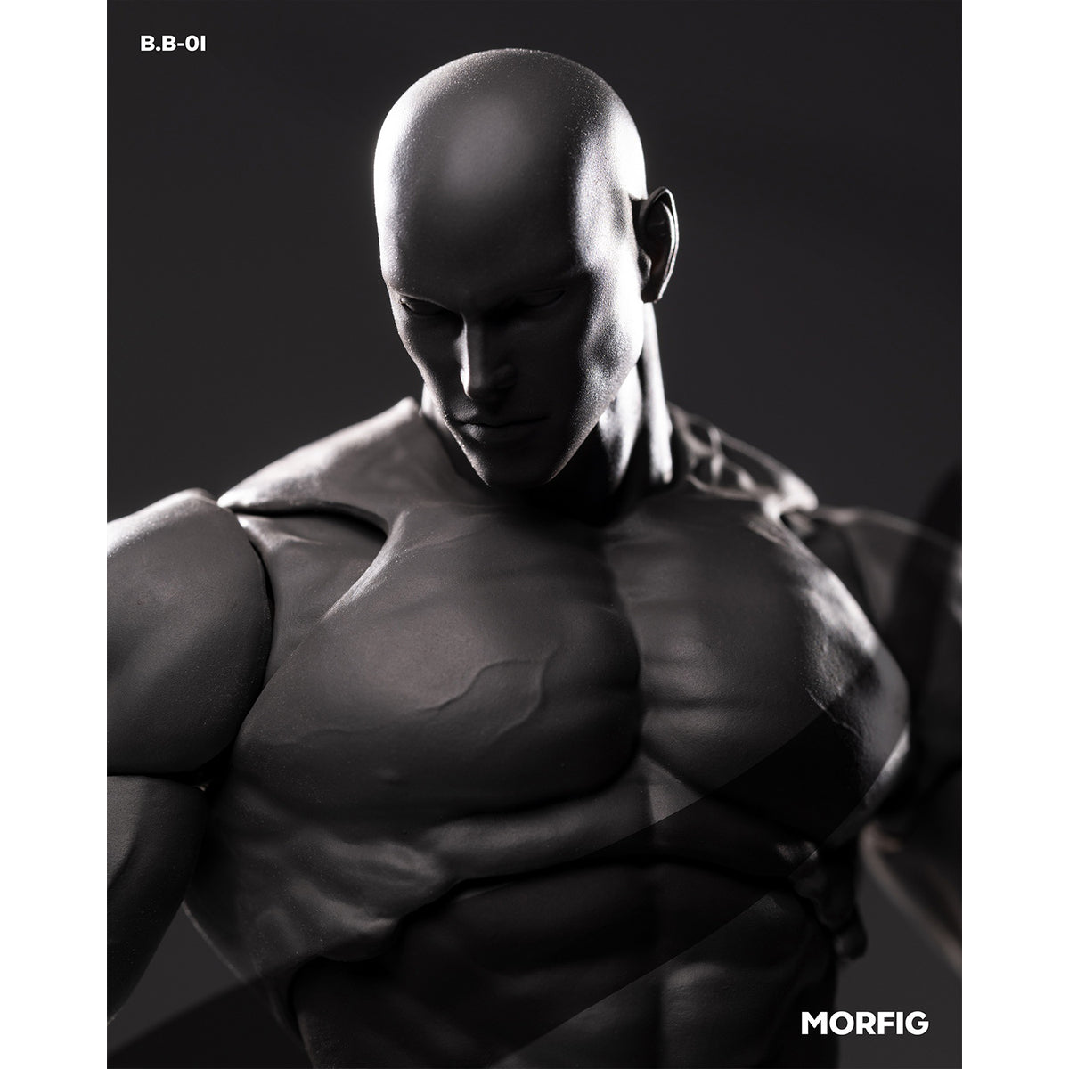 MORFIG Muscular Male Articulated Joints B.B-01 1/12 Scale Action Figure Body