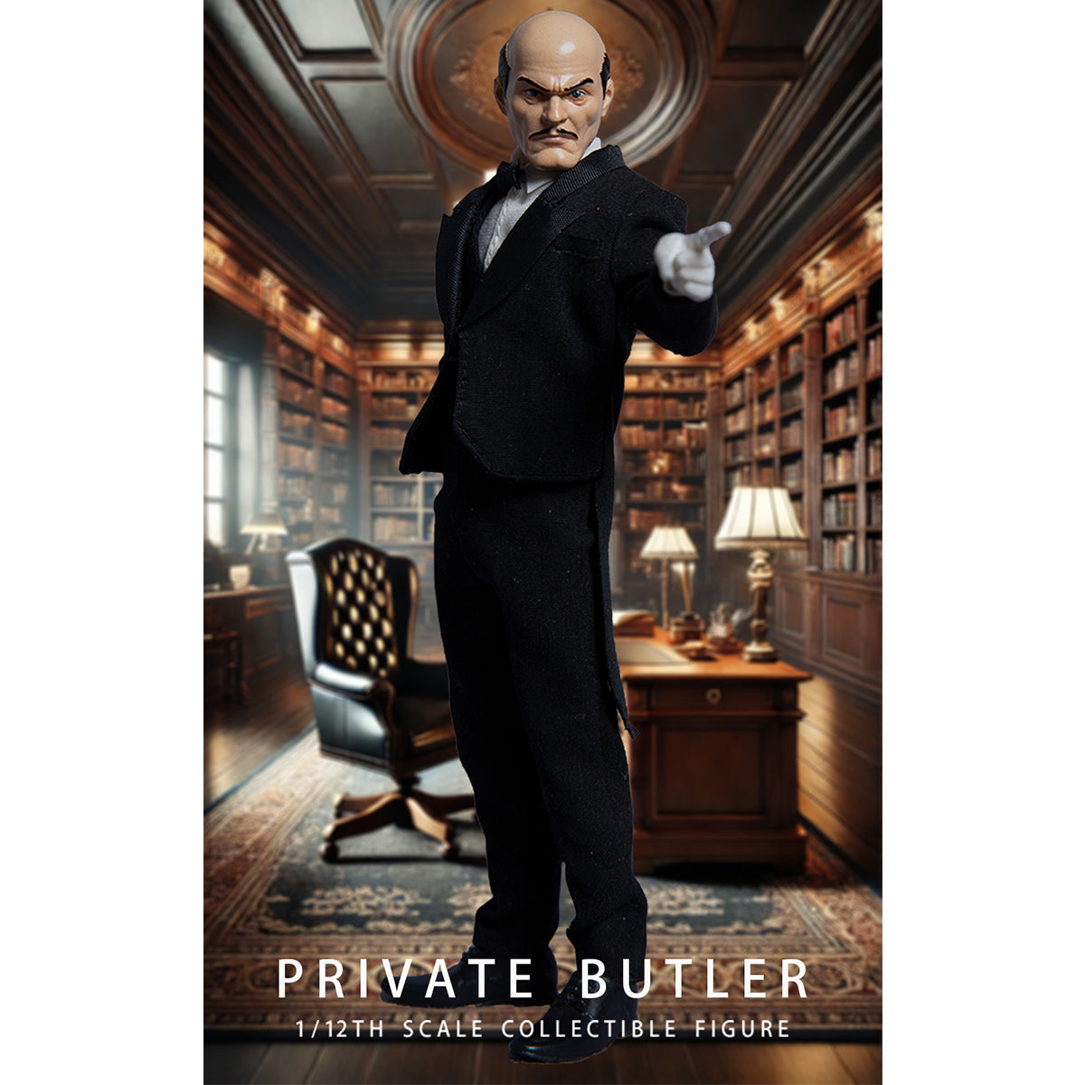 Joy Man Toys Private Butler 1/12 Scale Action Figure