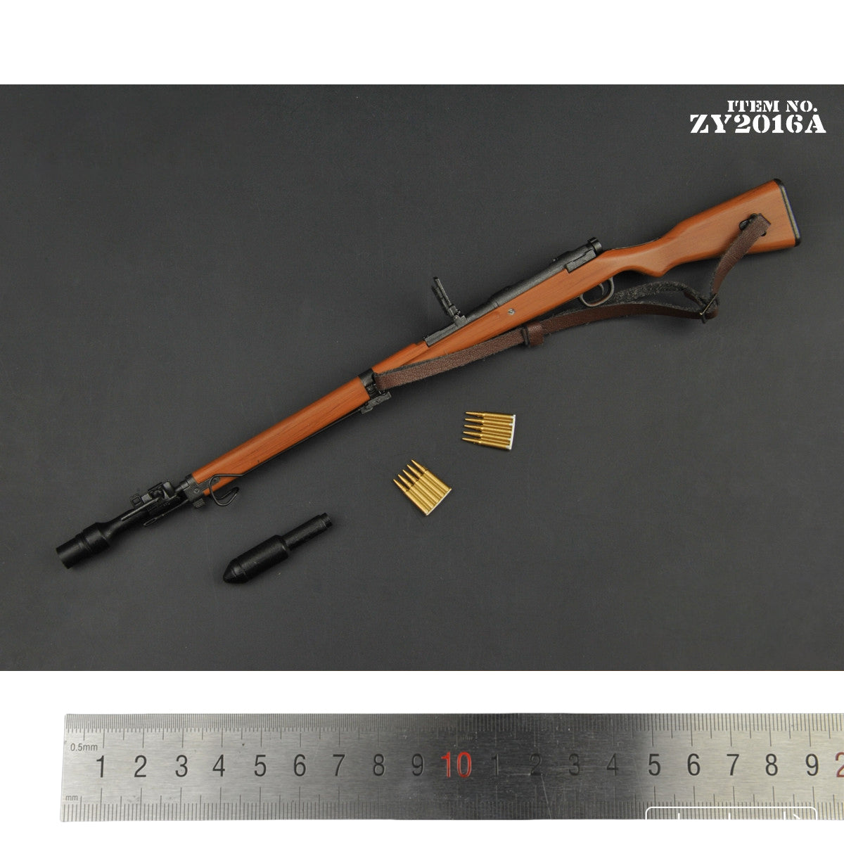 ZYTOYS, Rifle Mini Weapon Model, Doll Accessory for 12-inches Action Figurine