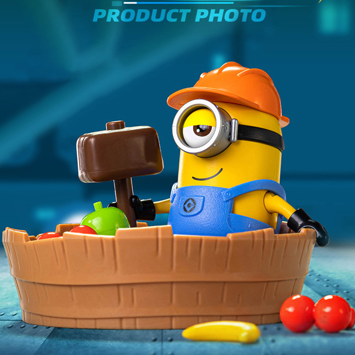 BLOKEES, Jam Factory Series Magical Edition Minions Partners, Stuart/Bob/Kevin/Otto, Easy-Assembly Model Kits