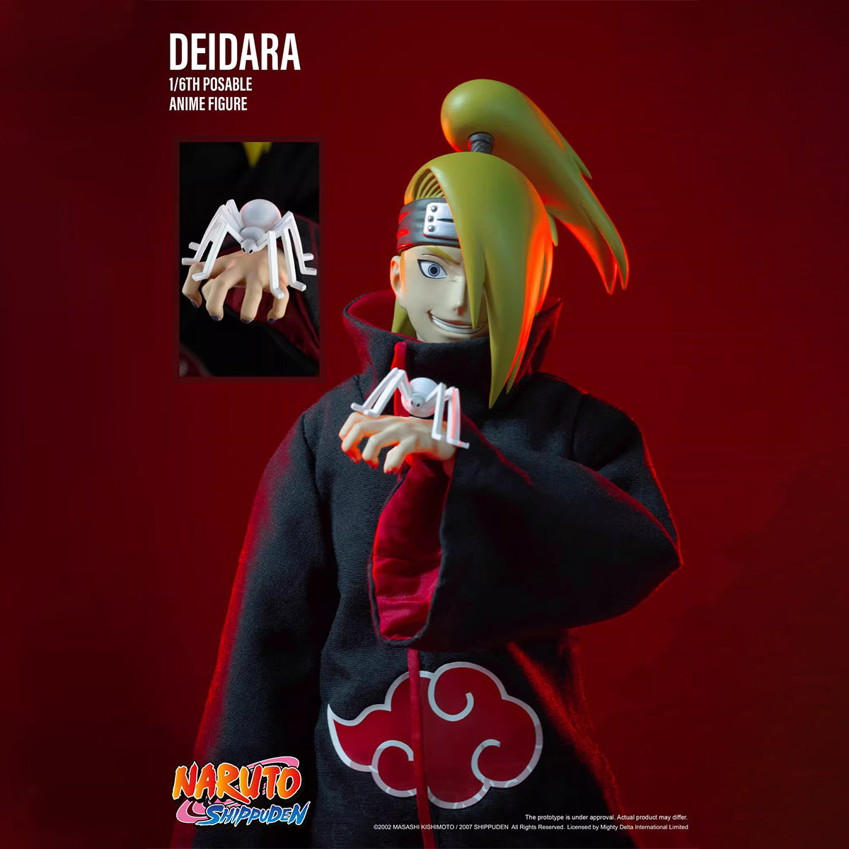 Zen Creations, Shippuden: Deidara, Normal Edition for Action Figure Full Set