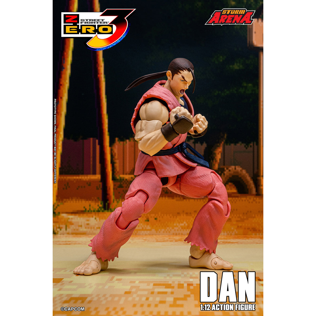 Storm Collectibles Street Fighter Zero 3: DAN 1/12 Scale Action Figure