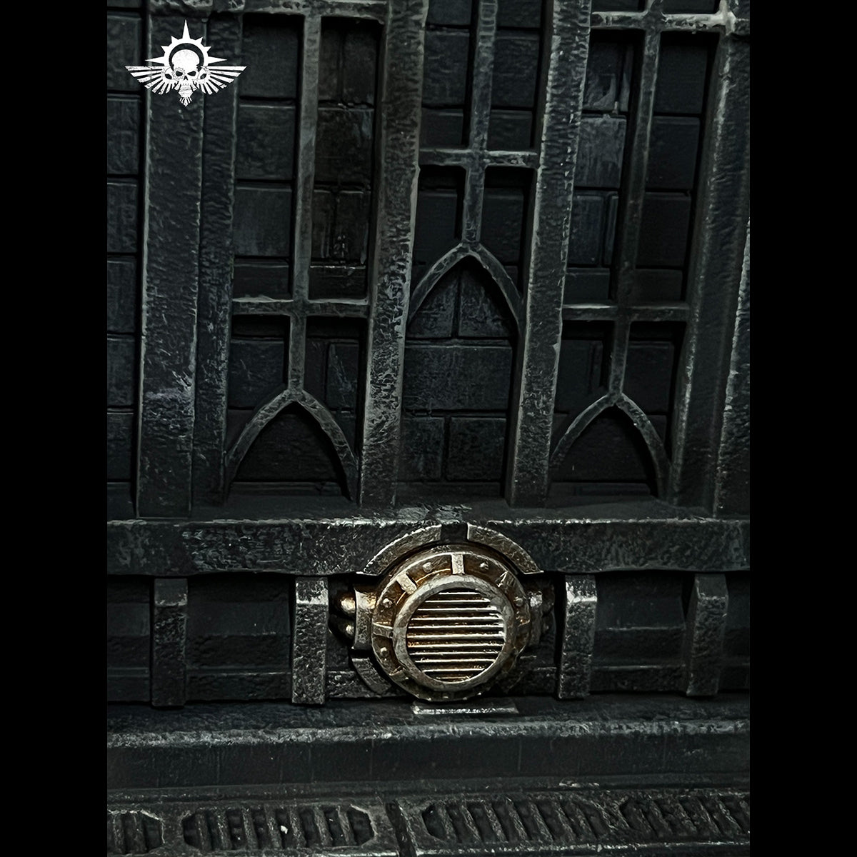 Xinglan Workshop Steel Casting Warhammer Infinite Combo Diorama Scene Base Fit 1/12 Scale Action Figure