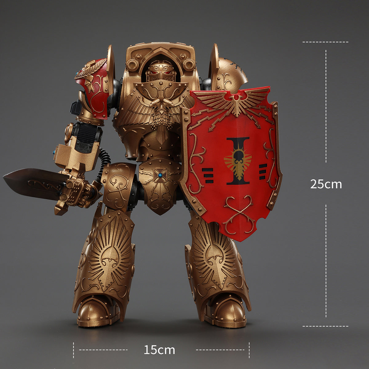 (Only Shipped to the US) JOYTOY 1/18 Legio Custodes Contemptor-Galatus Dreadnought JT00805 Action Figures