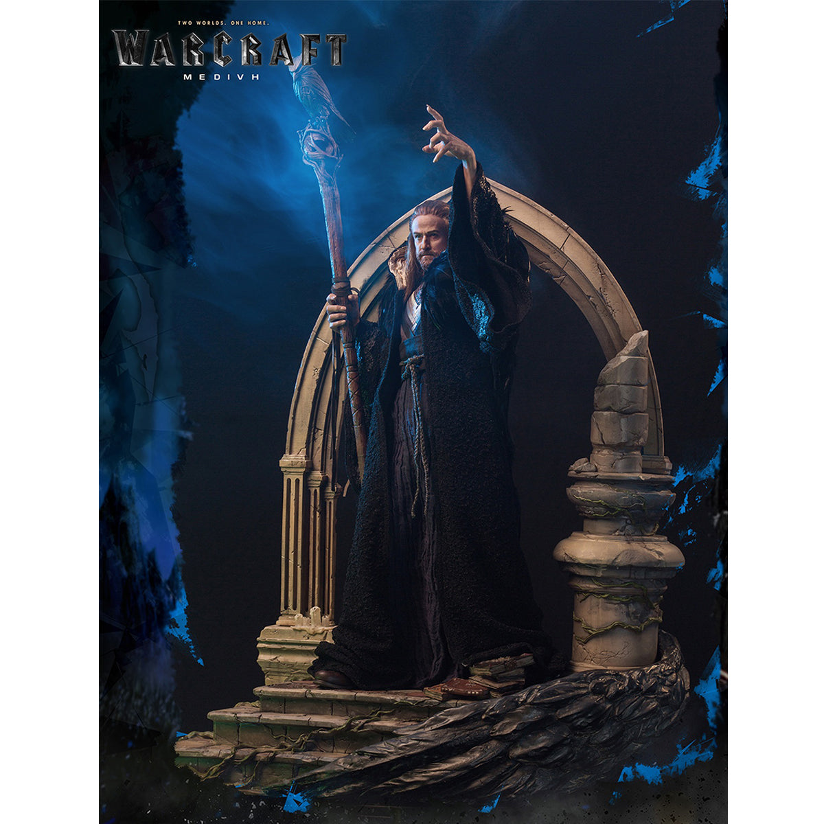 DAMTOYS Epic Series: Warcraft movie – Medivh 27-inch Premium Art Statue