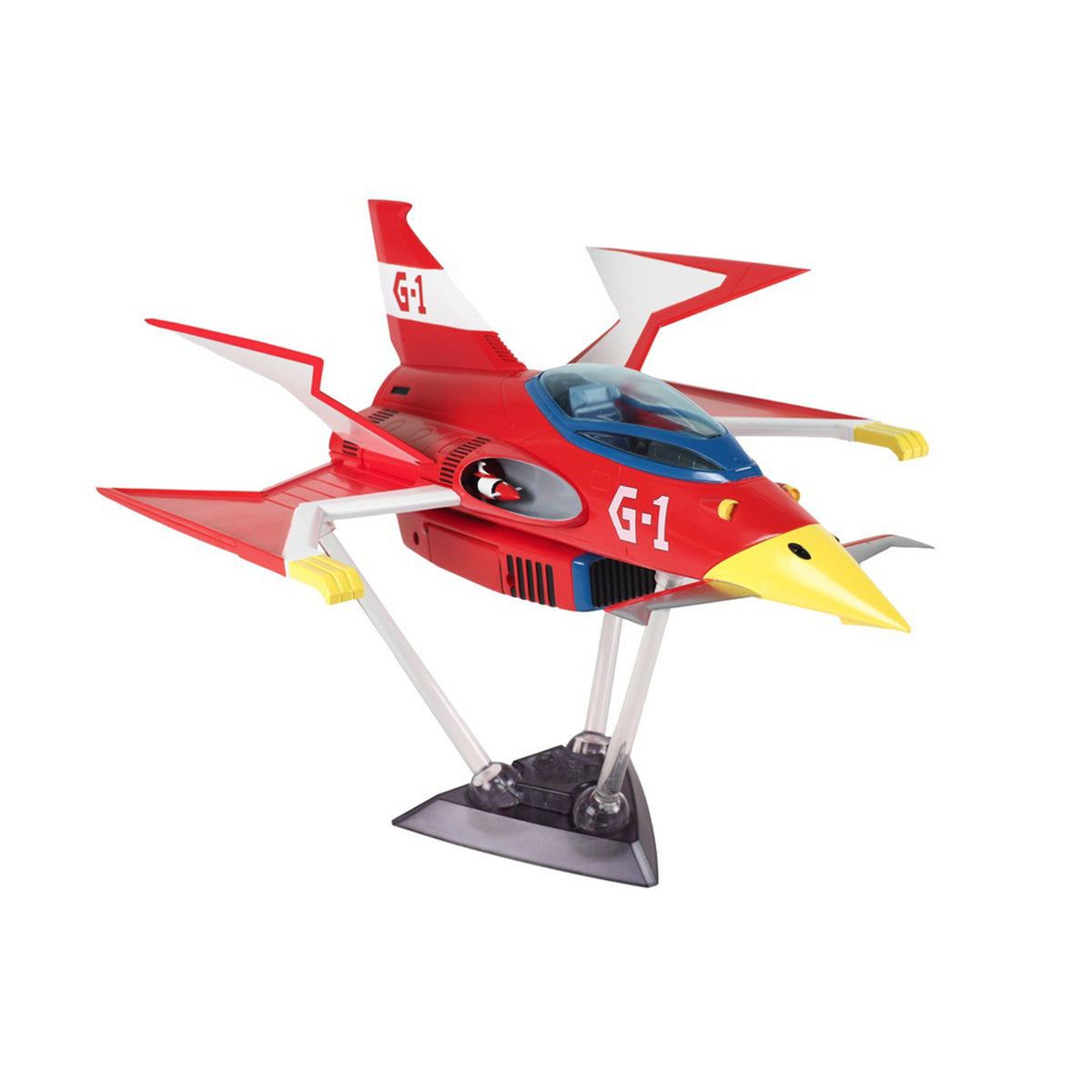 Ramen Toy, Gatchaman 2 G1 Eagle Sharp With Ken The Eagle, Action Figures