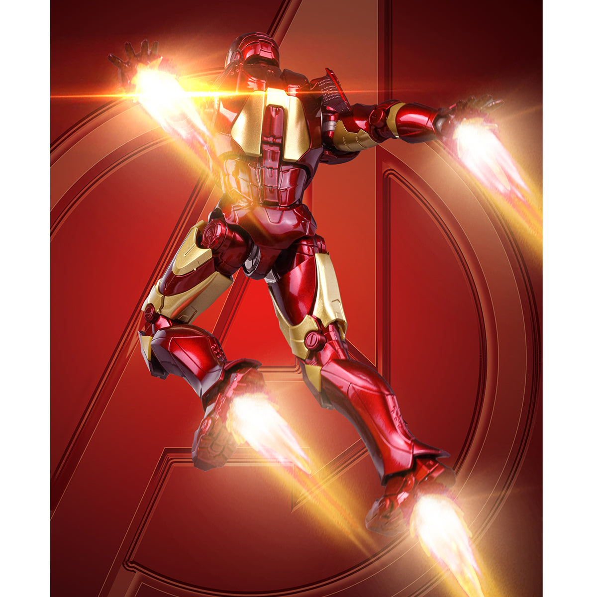 (Only Shipped to the US) Fondjoy Plastic Model Kits: Infinity Saga - Iron Man, Mecha Musume Style 1:12 Scale Miniature Collectible Action Figures MK3