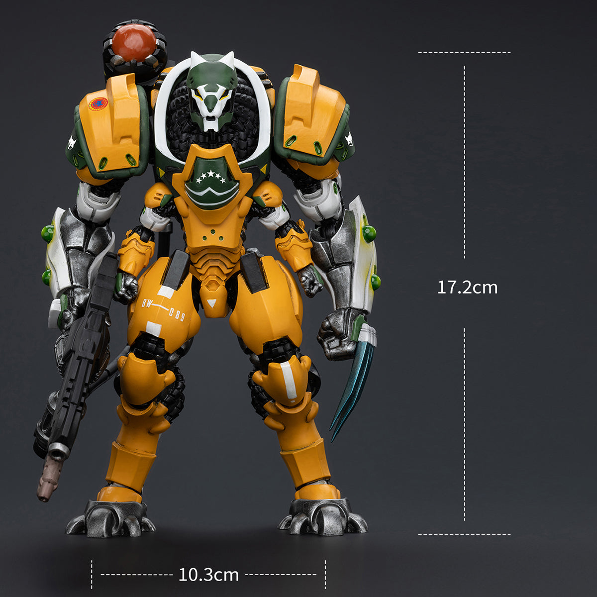 Figura de acción de la serie Infinity de JOYTOY, Yu Jing Blye Wolf Mongol Cavalry