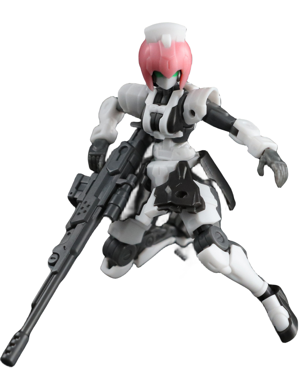 (Only Shipped to the DE) KEMO FIFTYSEVEN Armored Puppet - Yui 1:24 Scale Collectible Action Figures