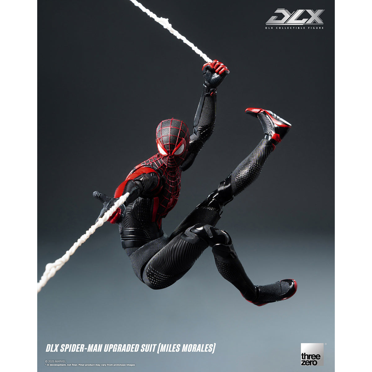 Threezero Marvel's Spider-Man 2 DLX Spider-Man Upgraded Suit (Miles Morales) Action Figure