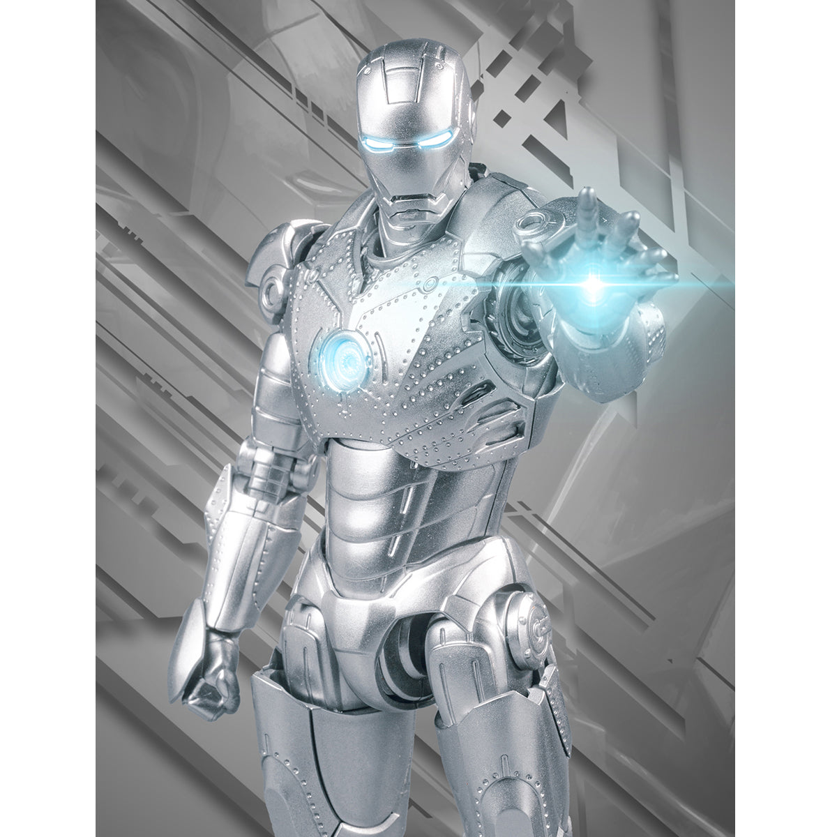 (Only Shipped to the US) Fondjoy Plastic Model Kits: Infinity Saga - Iron Man, Mecha Musume Style 1:12 Scale Miniature Collectible Action Figures MK2