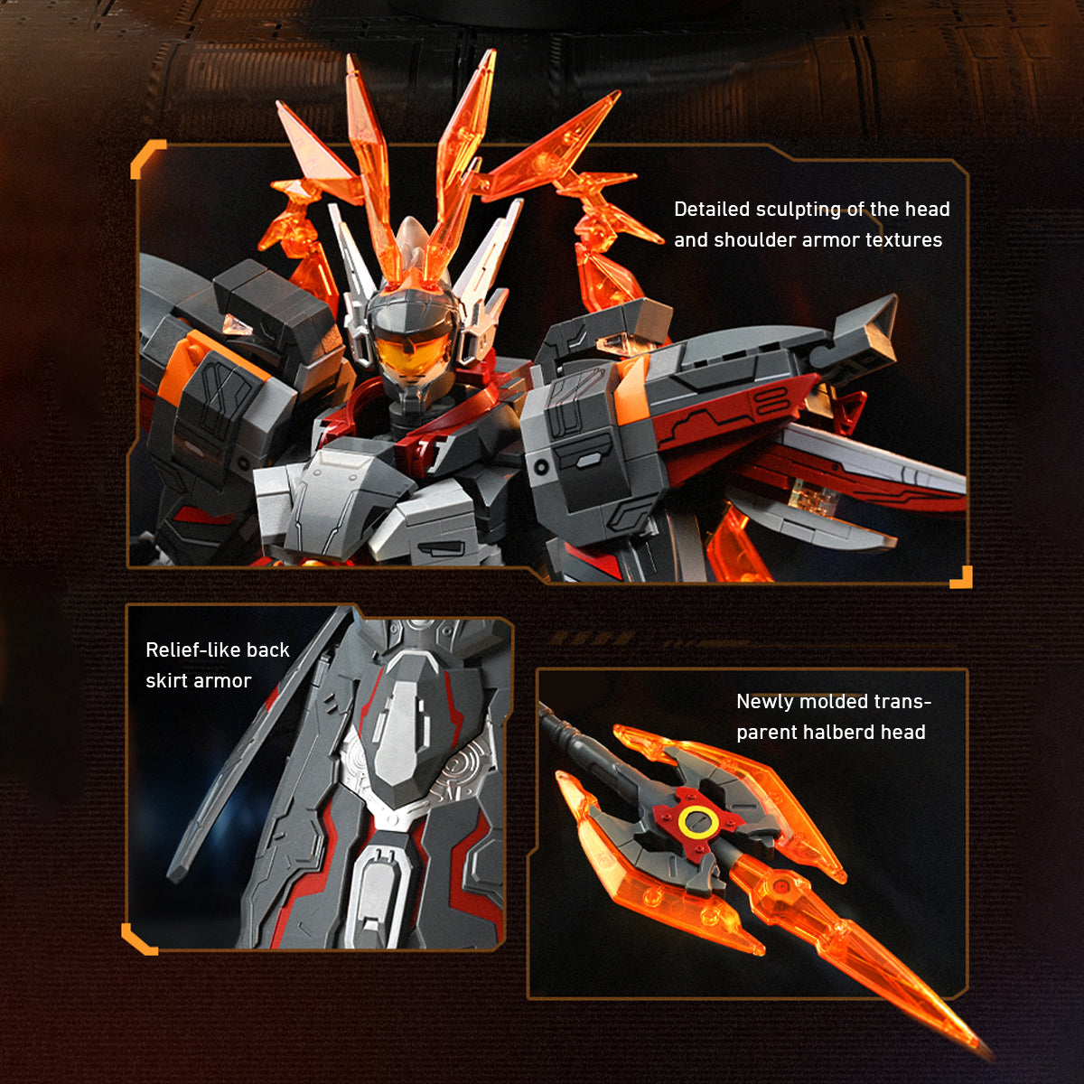 Fondjoy, Honor of Kings: Lv Bu/Xiahou Dun/Zhao Yun/Mozi/Kai/Hou Yi/Dun Shan/Sun Wukong, Assembly Model Kits