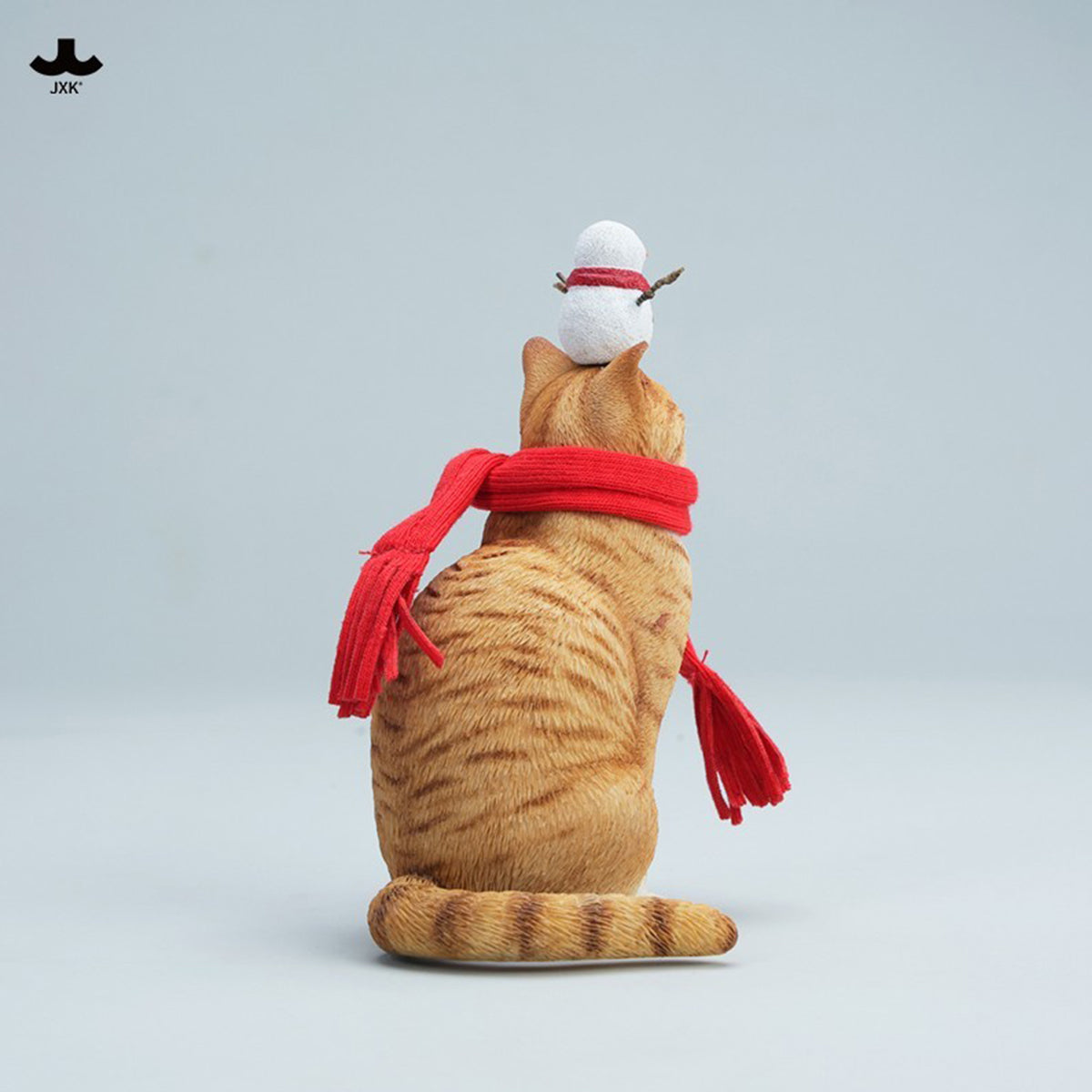 JXK Warm Cat in Winter Corner JXK349 Collectible Animal Figurine