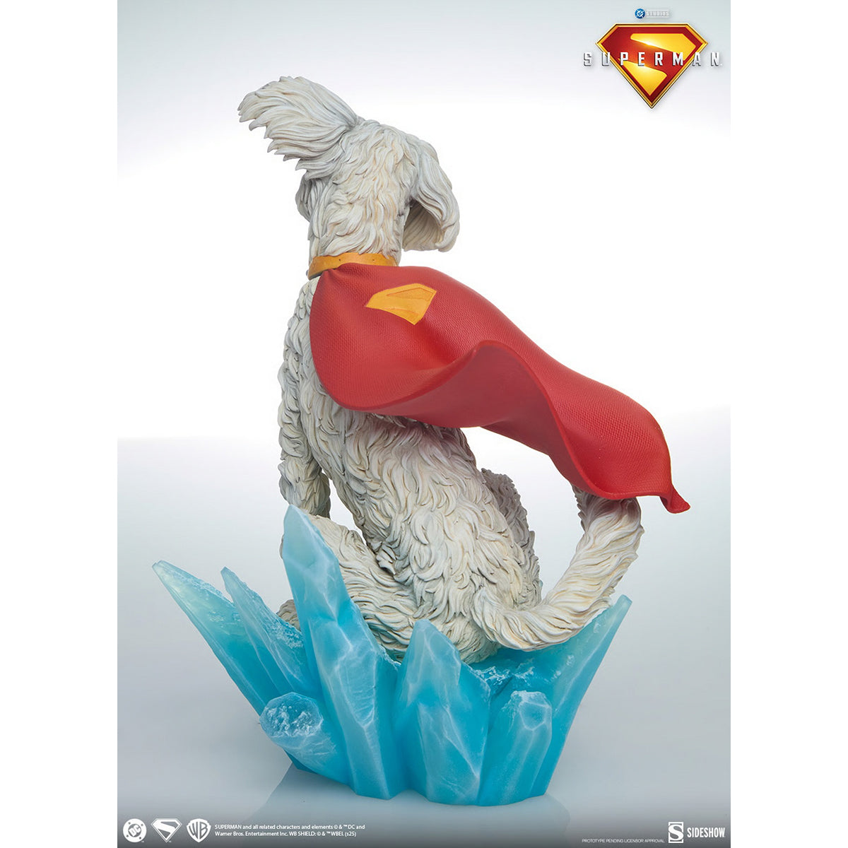 Sideshow, New Movie Version Krypto/Superman, Art Statue