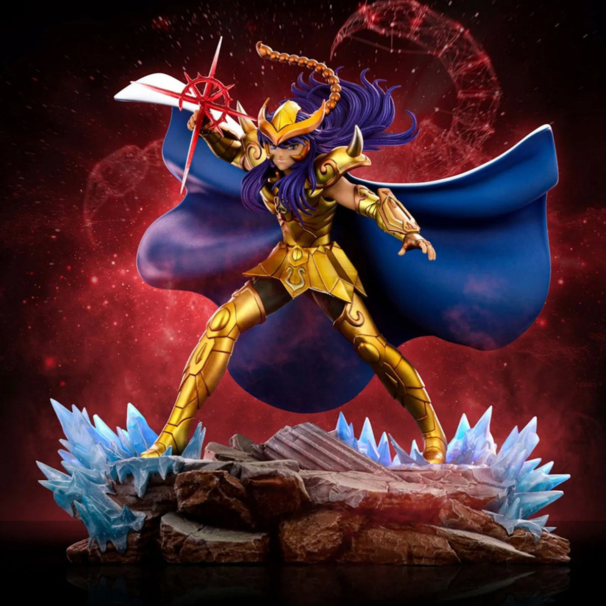 Iron Studios Saint Seiya Scorpio Milo Statue