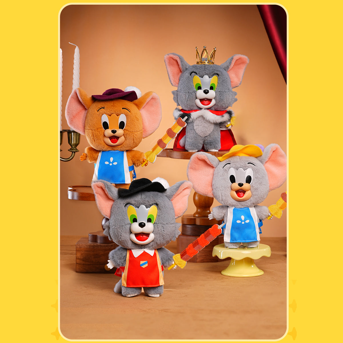 Fondjoy The Three Musketeers Series First Edition Tom and Jerry TJ1015 Blind Box Figure