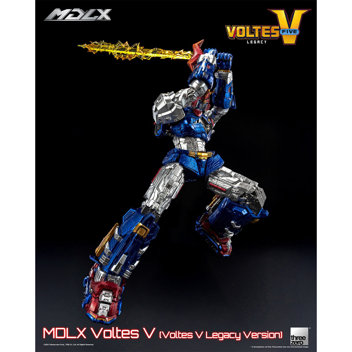 Threezero MDLX Voltes V Legacy Version 3Z06660A0 Action Figure