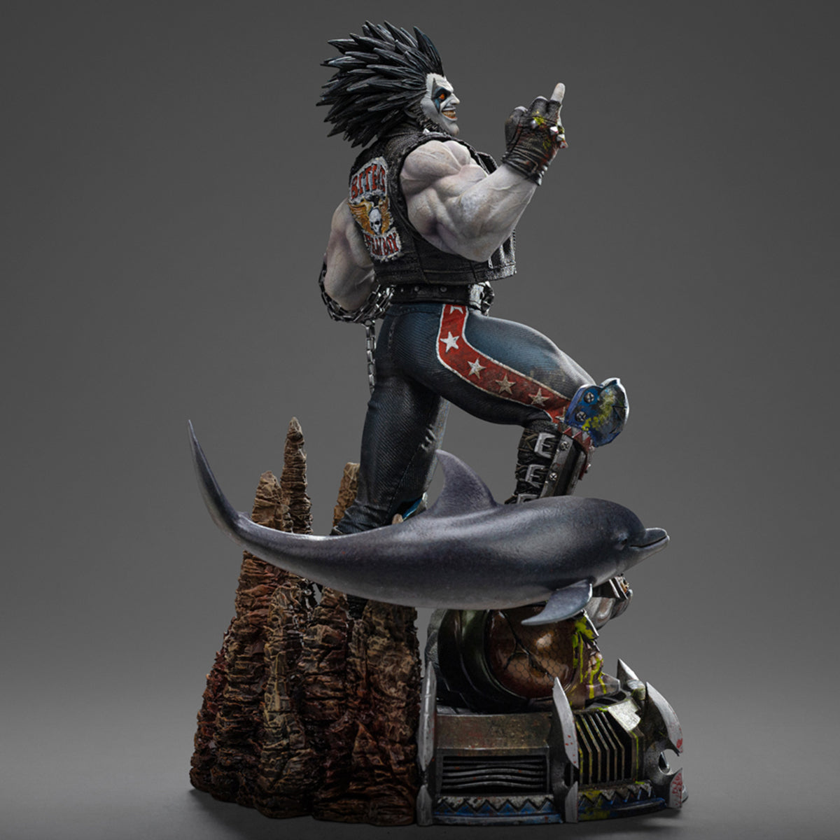 Iron Studios Lobo Unleashed Art Statue